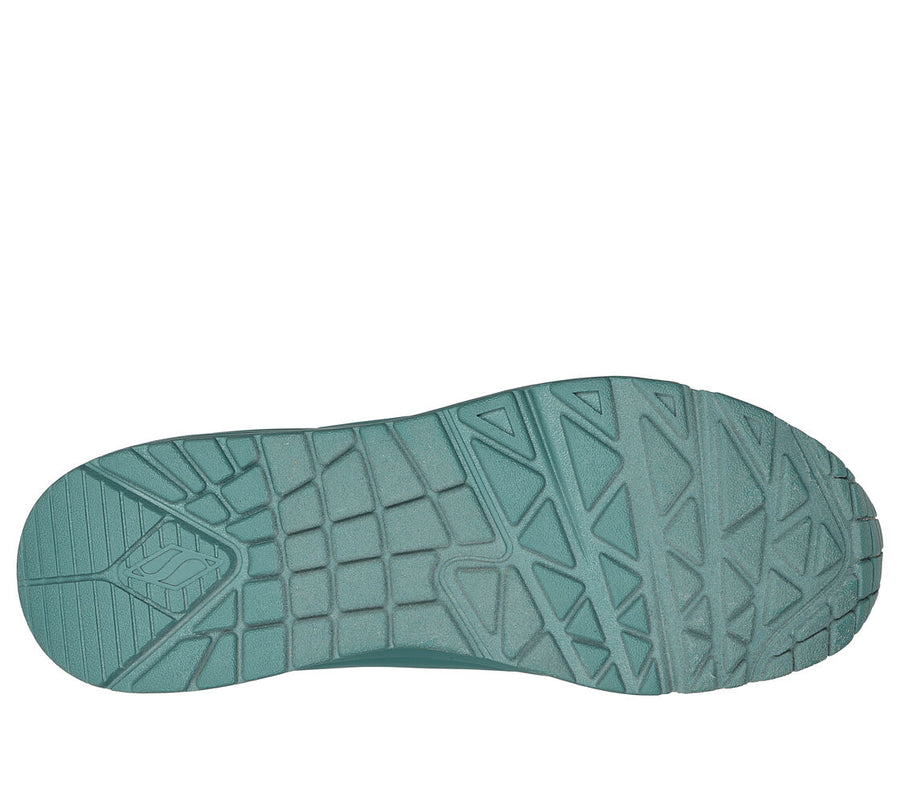 Skecher 73690 Ladies Stand On Air Teal Trainer
