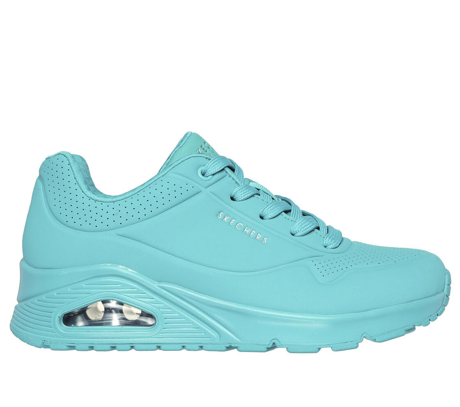 Skecher 73690 Ladies Turquise Stand On Air Trainer