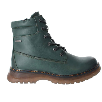 Josef Seibel  769521 782 600 Ladies Green Vegan Ankle Boot