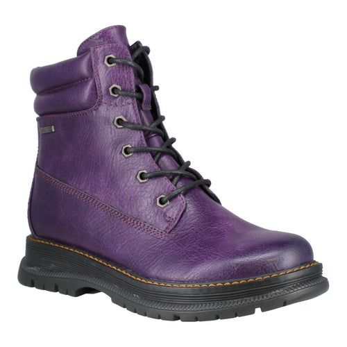 Josef Seibel  769521 782 574 Ladies Purple Vegan Ankle Boot