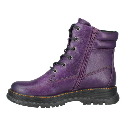 Josef Seibel  769521 782 574 Ladies Purple Vegan Ankle Boot