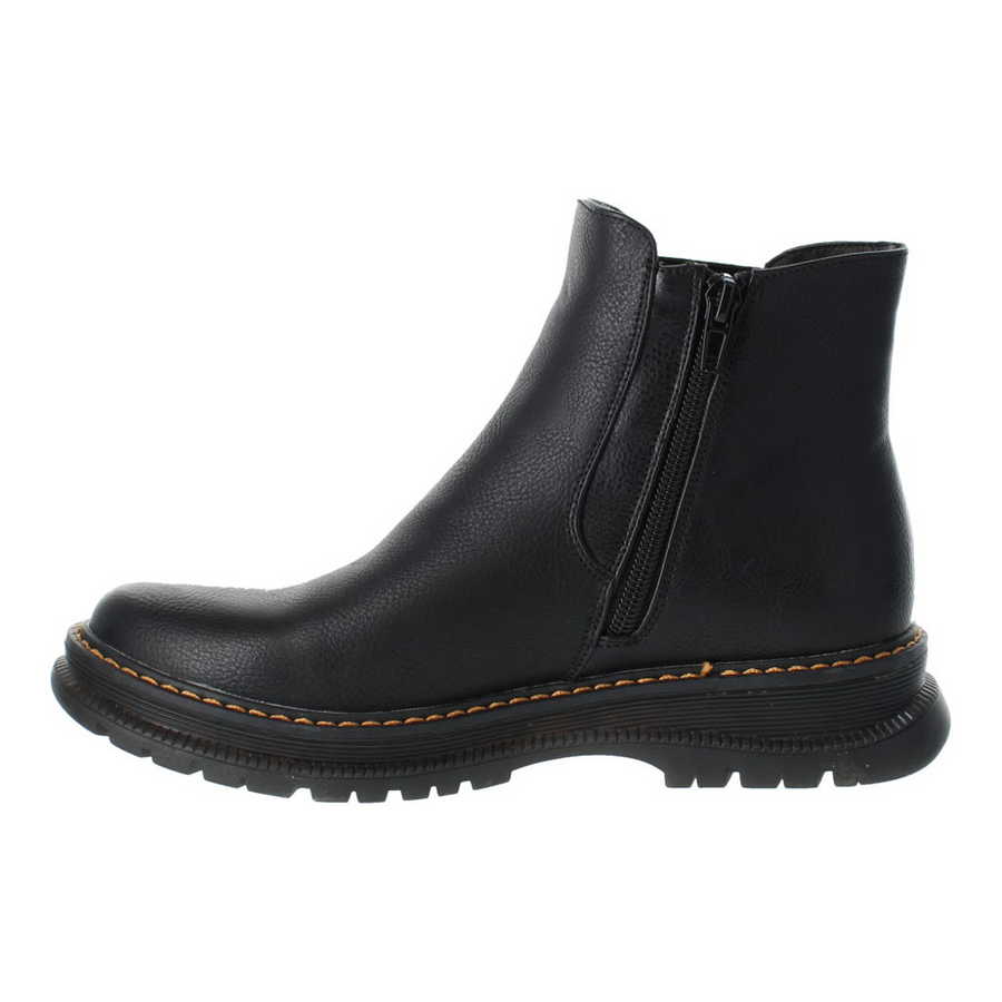 Josef Seibel 769522 780 100  Ladies Black Vegan Chelsea Boot