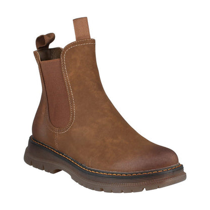 Josef Seibel(Westland)769525 784 300 Brown Vegan Nubuck Chelsea Boot.