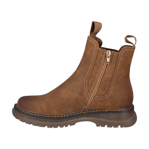 Josef Seibel(Westland)769525 784 300 Brown Vegan Nubuck Chelsea Boot.