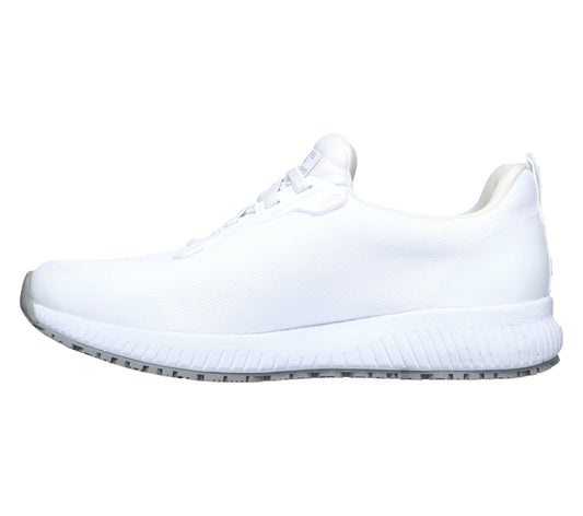 Skechers 77222EC Ladies Work Squad SR White Trainer