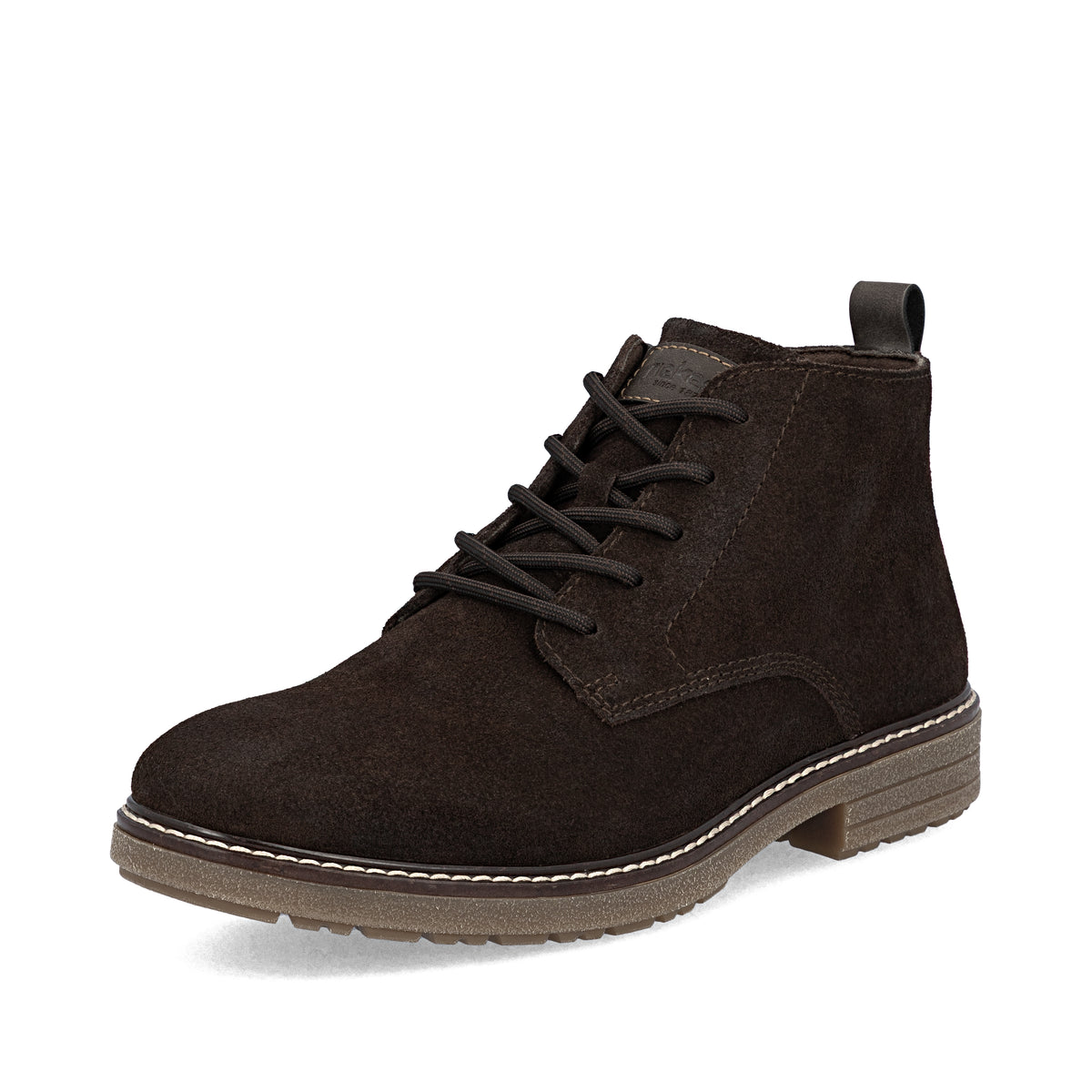 Rieker 33106-25 Mens Brown Lace Boot