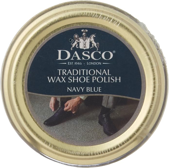 DASCO 163 Tradional Wax Shoe Polish  NAVY