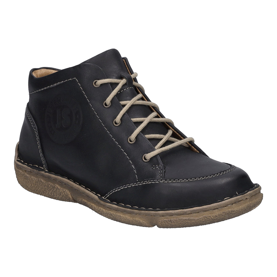 Josef Seibel Ladies Neele 01 Black Ankle Boots 85101 950 101