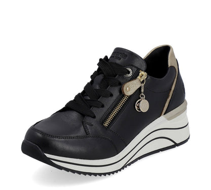 Remonte D0T03 Ladies Green Trainer