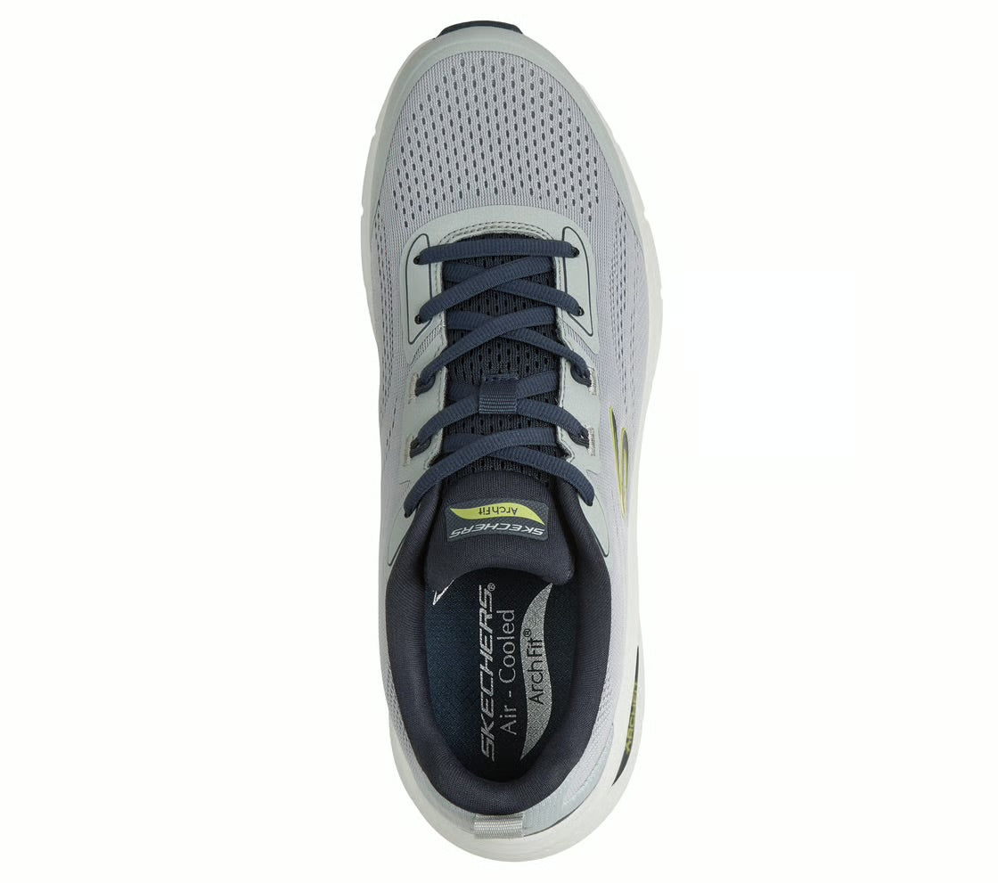 Skechers 233401 Mens Arch Fit 3.0 Grey Navy Prawsper Trainer
