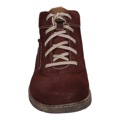 Josef Seibel Ladies Steffi 53 Bordo Waterproof Ankle Boots 93153 Vl869 410