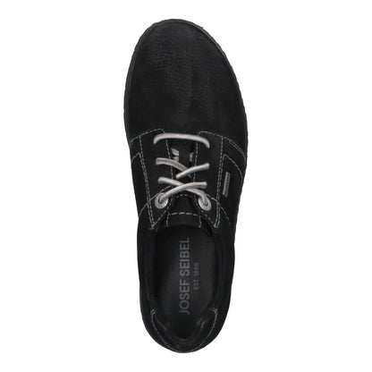 Josef Seibel Ladies Steffi 59 Black Waterproof Trainer Shoes 93159 MI869 100