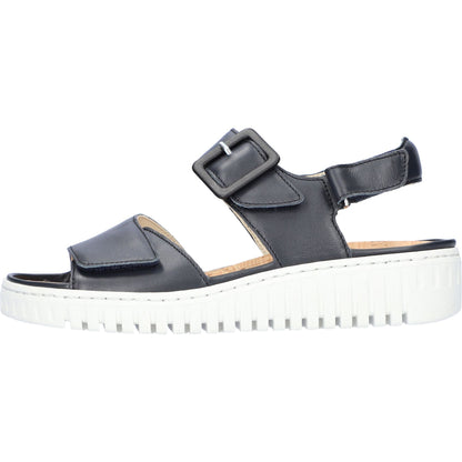 Waldlaufer 955004 102 002  Willow Ocean Nappa Velcro Sandal