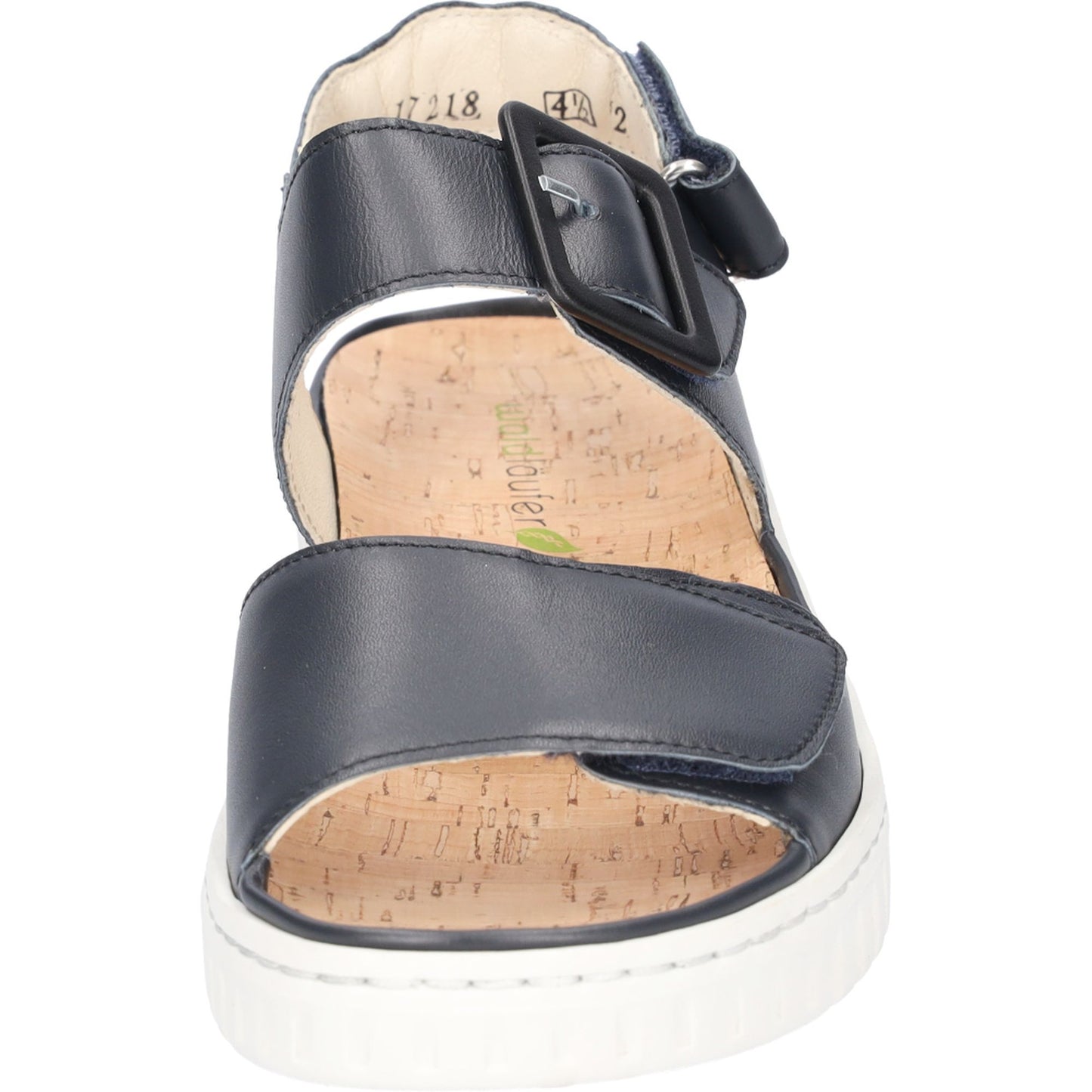 Waldlaufer 955004 102 002  Willow Ocean Nappa Velcro Sandal