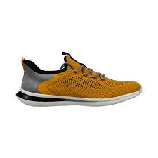 Bugatti 321-6969 Mens Yellow/Grey Sneaker