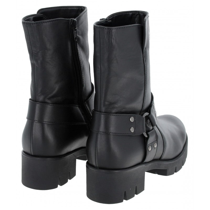 Gabor 51.713.27 Ladies Buford Black Biker boot