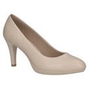 Caprice 9-22414-42 Ladies Offwhite Court
