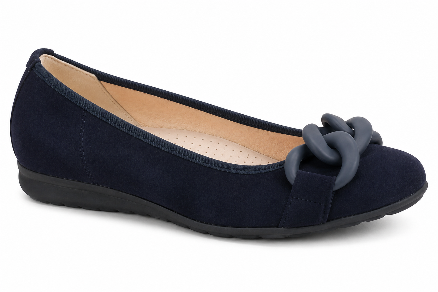Gabor 42.625.36 Ladies Sabia Blue Suede Pump
