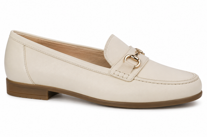 Gabor 42.432.52 (Destiny) Ladies Cream Loafer