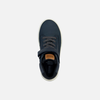 Geox  J16MFA Bunshee Boys Navy/Black Waterproof HighTop