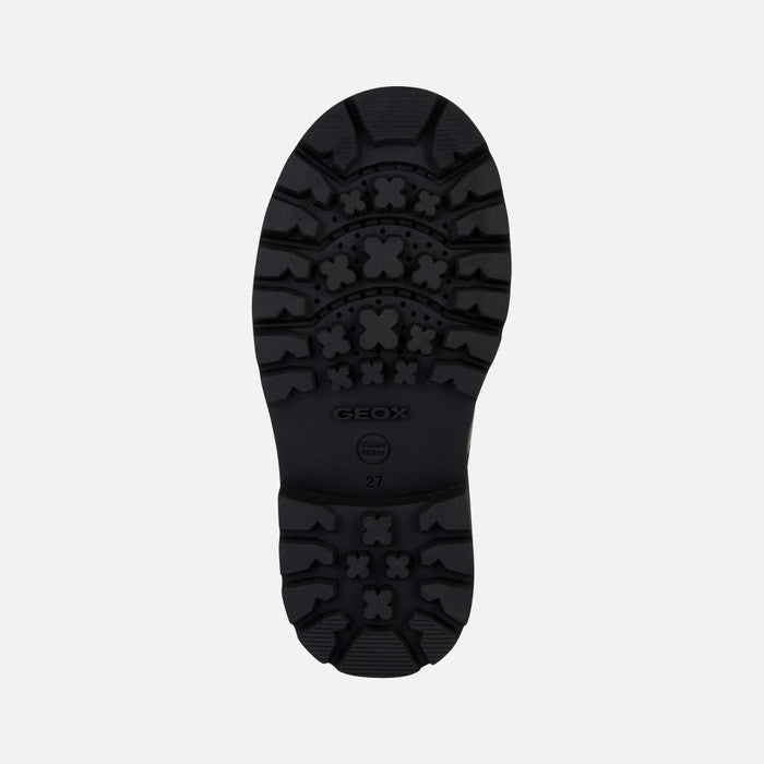 Geox J36EXB J Shaylax Girls Black Patient Boot