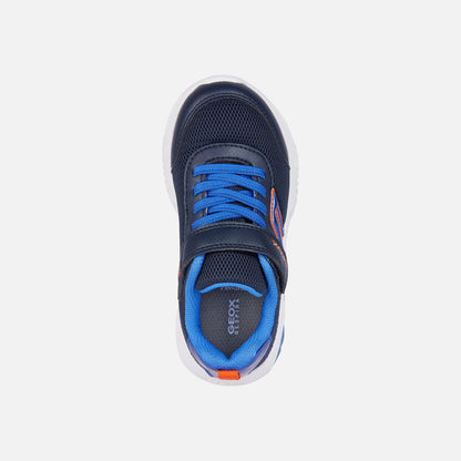 Geox Boys J45DZC J Assister Navy/Royal Trainer