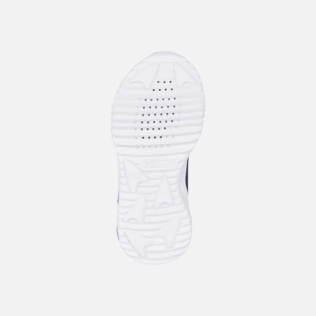 Geox Boys J45DZC J Assister Navy/Royal Trainer