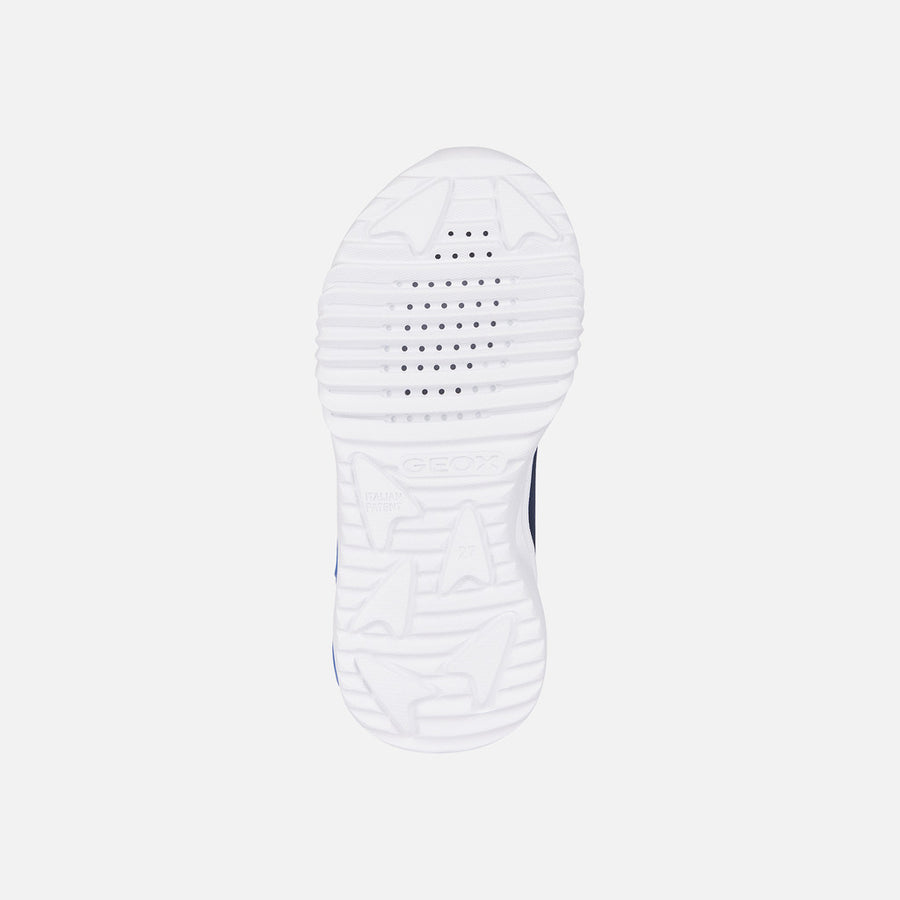 Geox Boys J45DZC J Assister Navy/Royal Trainer