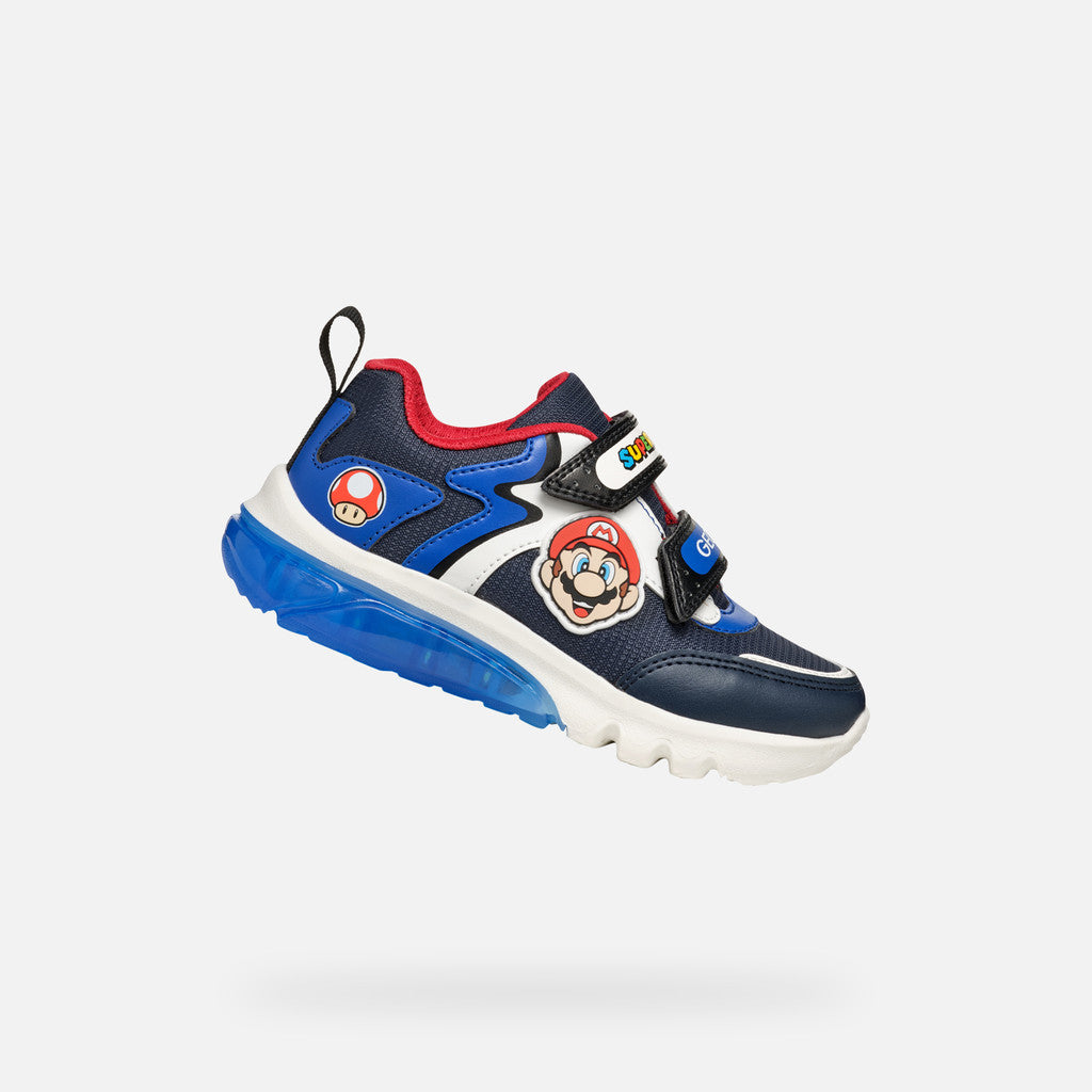 Geox J46LBI J Ciberdron Navy/Royal