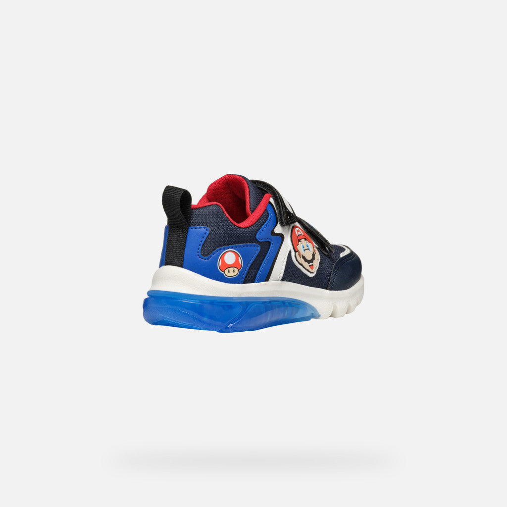 Geox J46LBI J Ciberdron Navy/Royal
