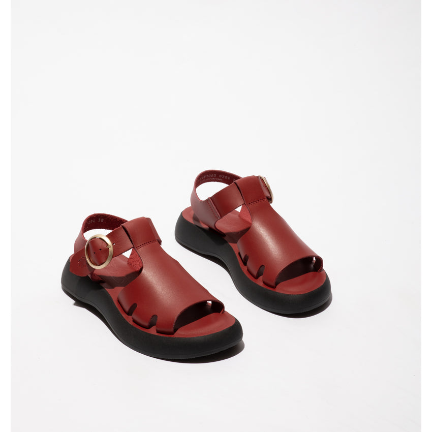 Fly London P145281003 Brooklyn Intense Rust Sandal