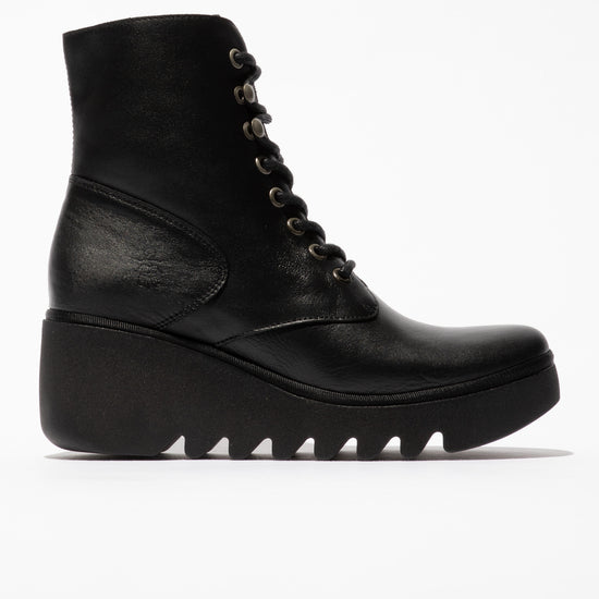 Fly London P501534000 Dublin Black Boot