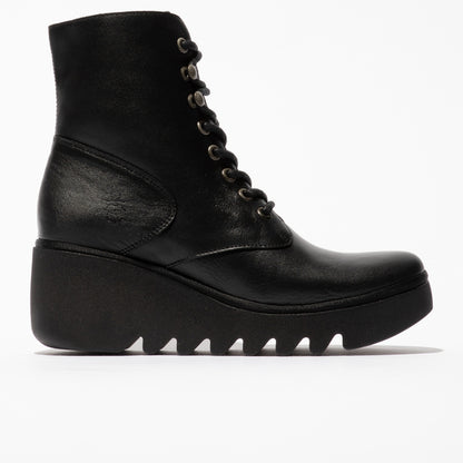 Fly London P501534000 Dublin Black Boot