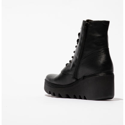 Fly London P501534000 Dublin Black Boot