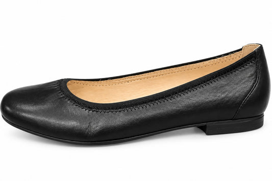 Caprice 9-22100-26 022 Black Nappa Ballet Pump