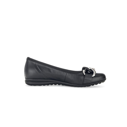 Gabor 32.625.27 Sabia Black  Leather Pump