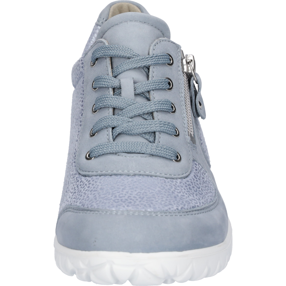 Waldlaufer H89001 237 267 Havy Sky Zipper & Lace Trainer