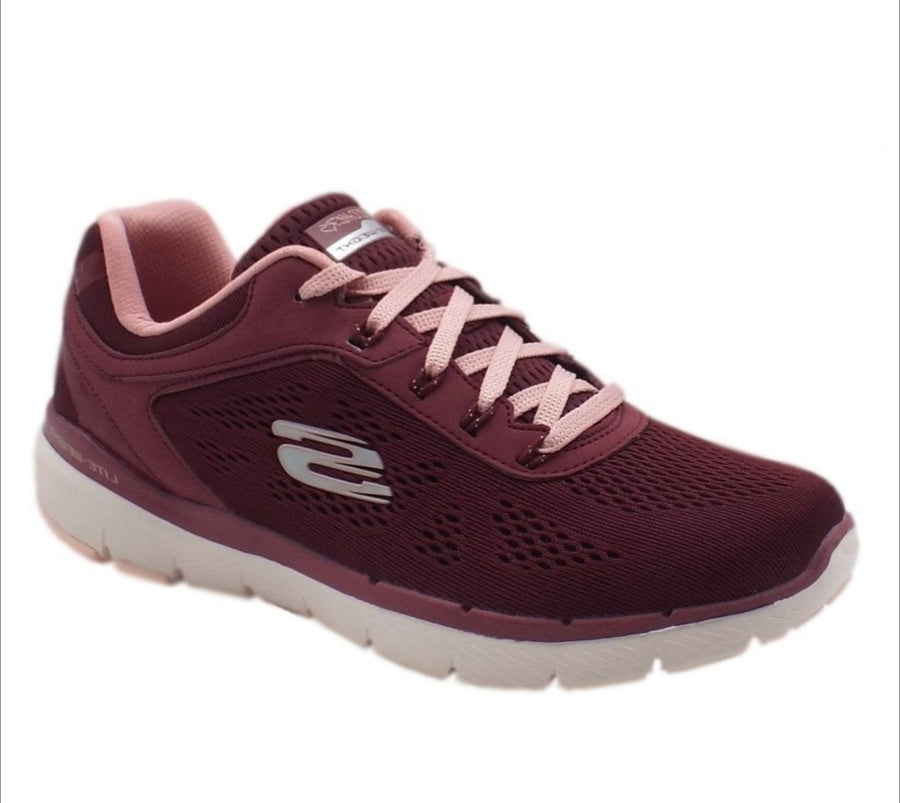 Skechers Ladies 13059 Bupk Burgundy