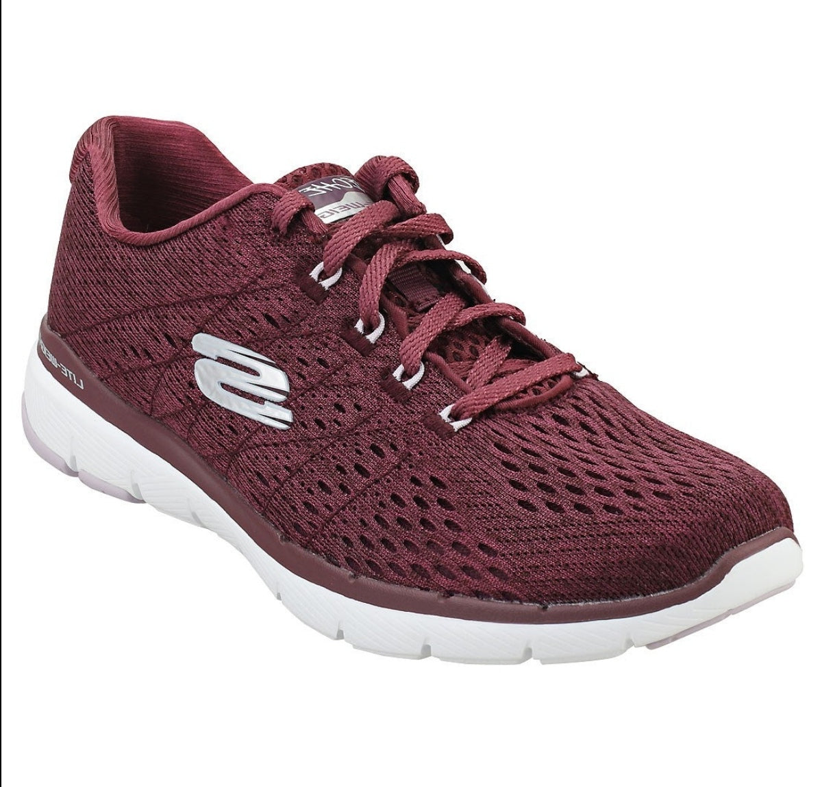Skechers Ladies 13064 Satellites Wine Nvgr