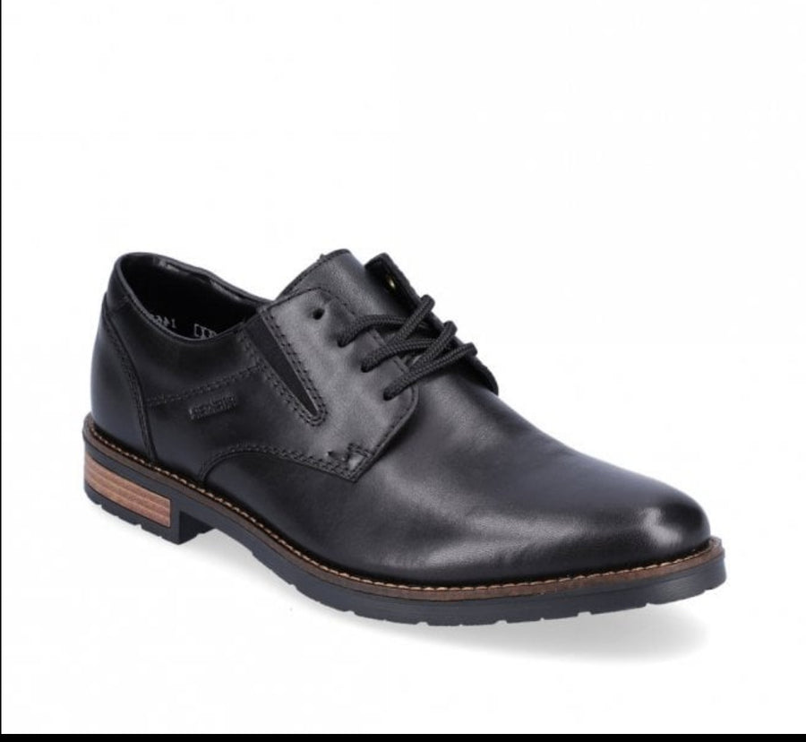 Rieker 14621-00 Mens Black Lace Up