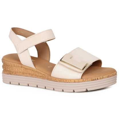 Gabor 82.700.52 Ladies Shout Creme Sandal
