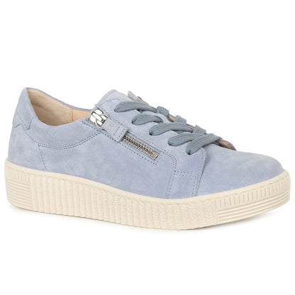 Gabor 83.334.36 Ladies Wisdom Sky Blue Trainer