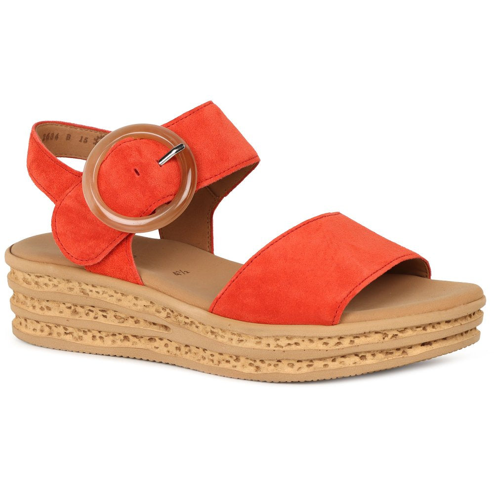 Gabor 84.550.15 Ladies Andre Chilli Wedge Sandal
