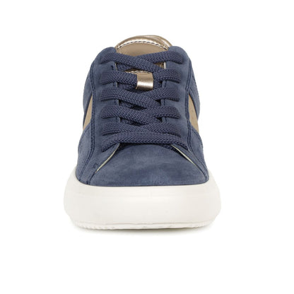 Gabor 83.360.13 Ladies Jade Denim Suede/Puder Trainer