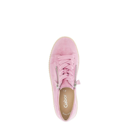 Gabor 83.334.10 Ladies Wisdom Soft Pink Trainer