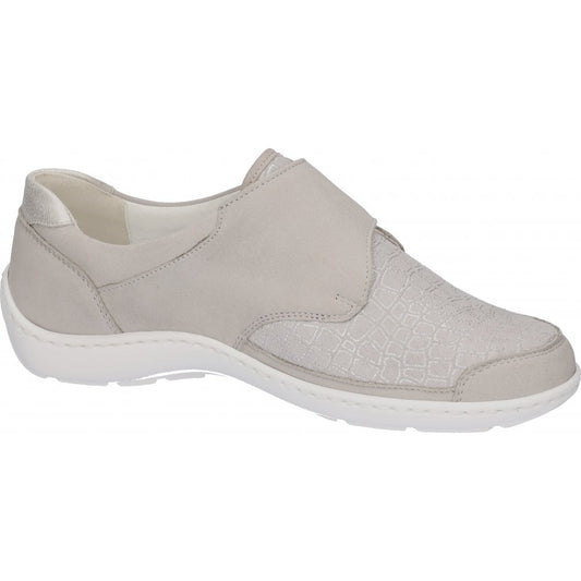 Waldlaufer 496H31 337 070 Henni Ladies Beige Soft Velcro Shoe