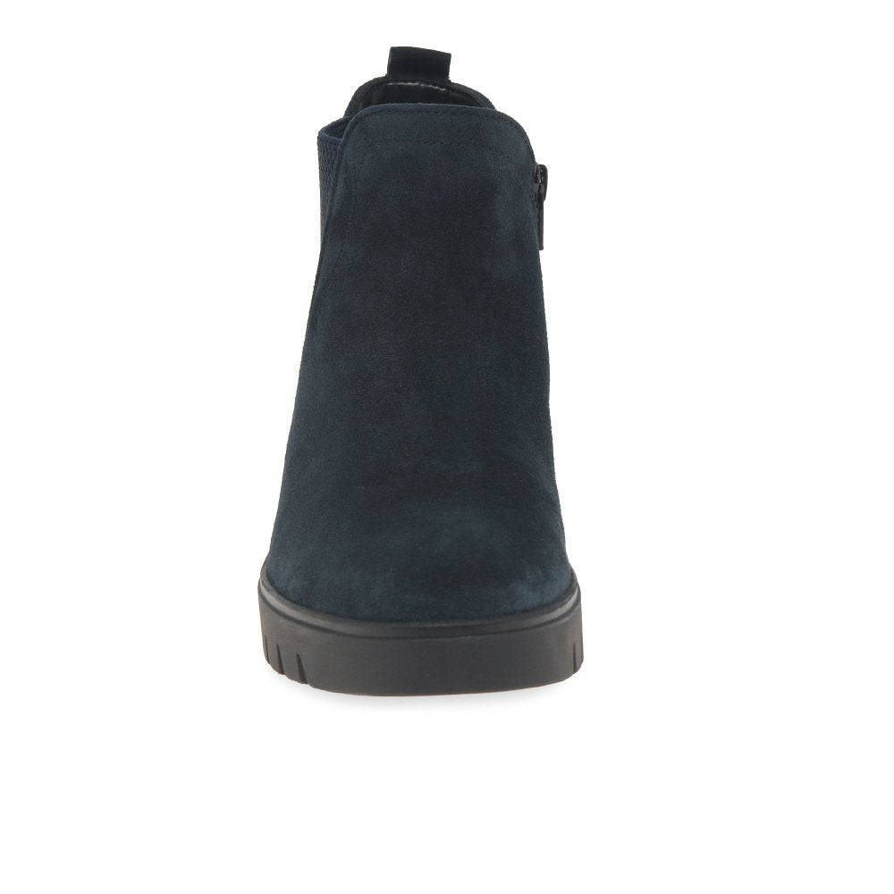 Gabor 8015.01.004 Ladies Dublin Dark Blue Suede Boot