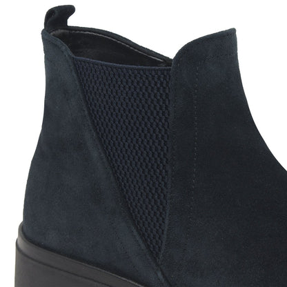 Gabor 8015.01.004 Ladies Dublin Dark Blue Suede Boot