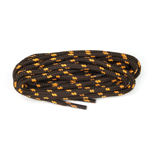 Shoe String 150cm Brown/Orange Wide-Flex Hiking Laces