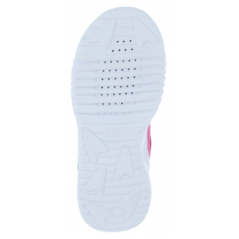 Geox Girls J45E9A J Assister Fuchsia/Aqua